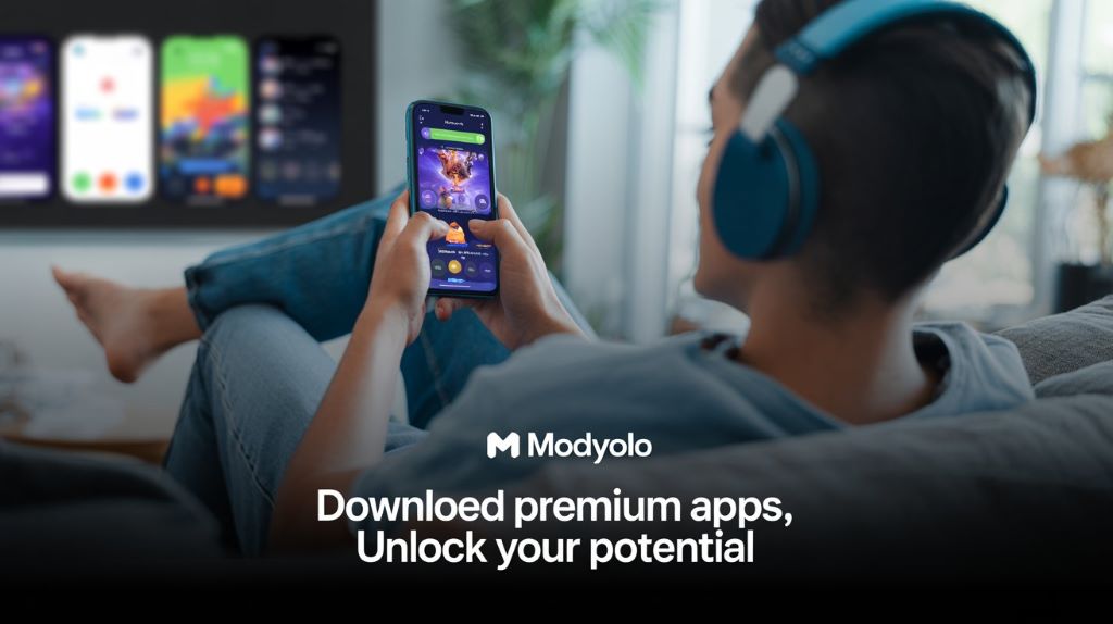 Modyolo MOD APK website interface